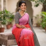 Premium Linen Mirror Work Sarees