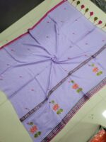 LOTUS EMBROIDERY MUL COTTON SAREES - Image 2