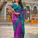 Ice Cream Tussar Silk Sarees