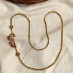 Premium Mugapu Chain (Peacock Stone Model)
