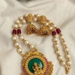 Premium & Designer Wear Neck Piece with Earring Set