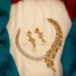 Premium & Designer Wear Neck Piece with Earring Set