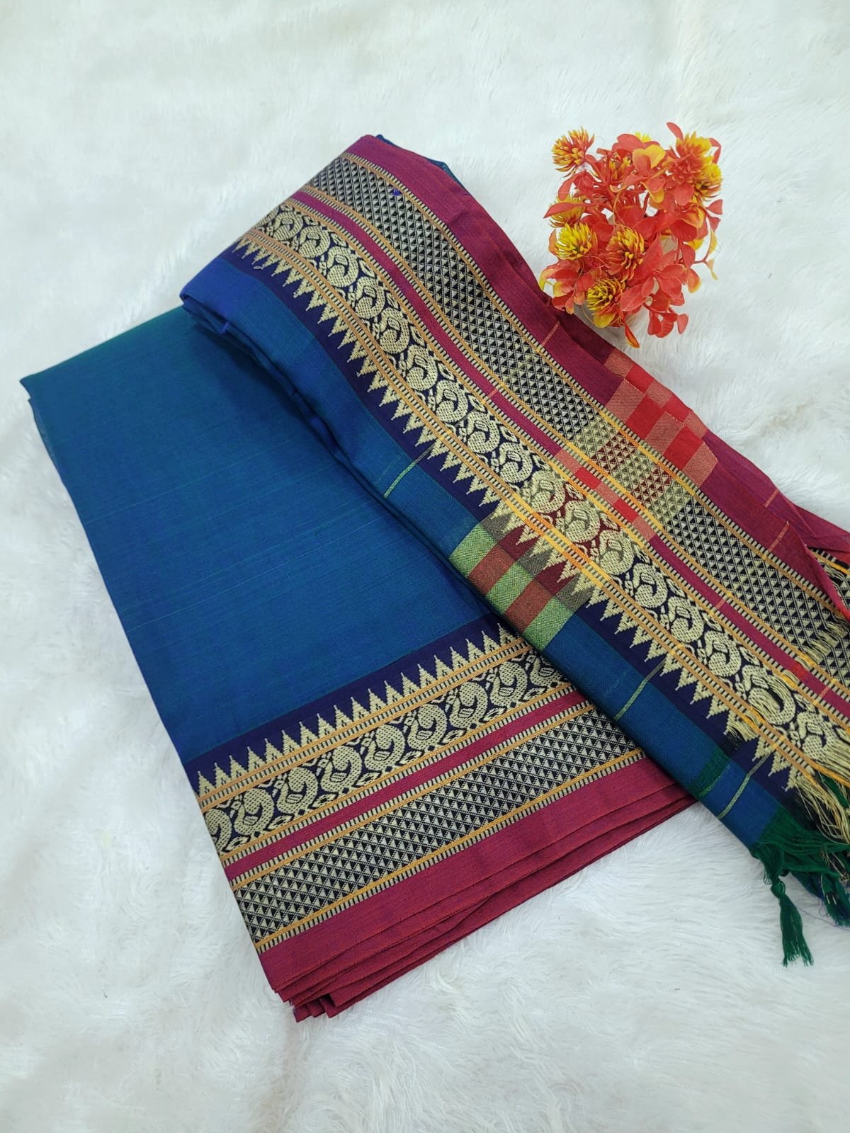 WhatsApp Image 2026-06-29 at 5.41.36 PM Narayanpet Cotton Salwar Material - Image 1