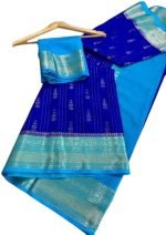 Elite Banaras Warm Silk with Beautiful Colour Combos - Image 2