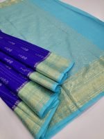 Elite Banaras Warm Silk with Beautiful Colour Combos - Image 4