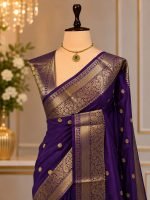 Elite Semi Katan Silk Sarees