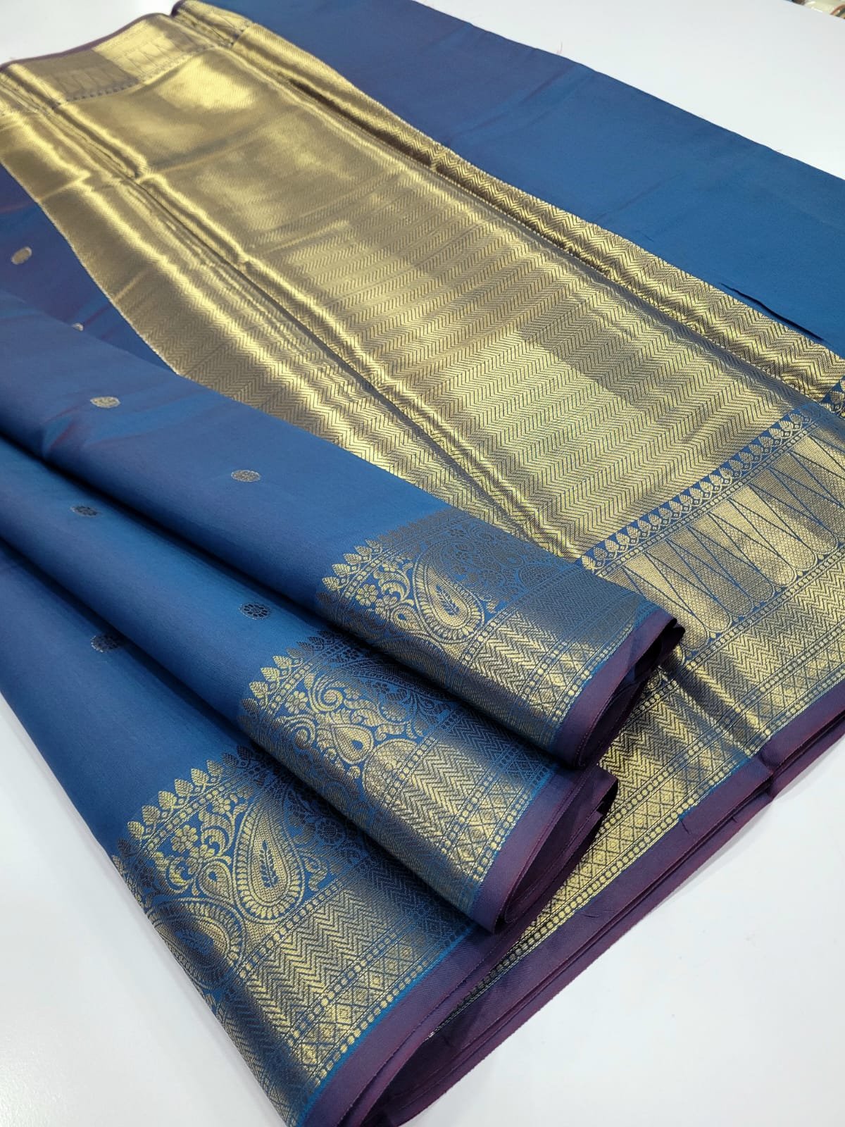WhatsApp Image 2026-07-01 at 4.08.27 PM Elite Semi Katan Silk Sarees - Image 1