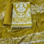 Branded Cotton Salwar Materials (Unstitched 3pcs)