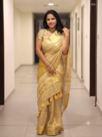 Kerala Weaves: Royal Tissue Silk Sarees