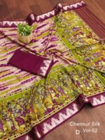 Kalamkari Silk Sarees - Image 2