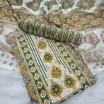 Branded Cotton Salwar Materials (Unstitched 3pcs)