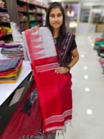 Temple Tower Silk Cotton Sarees - Image 5