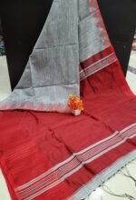 Temple Tower Silk Cotton Sarees - Image 2