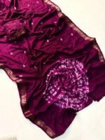 Authentic Muslin Silk Sarees - Image 3
