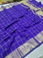 Handloom Mangalagiri silk Saree - Image 3