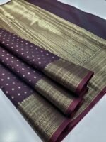 Elite Semi Katan Silk Sarees - Image 2