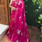 Linen Jute cotton sarees