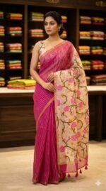 Linen Jute cotton sarees