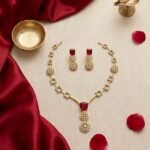 Elite PartyWear NeckSet with Earring Set