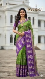 Kalamkari Silk Sarees