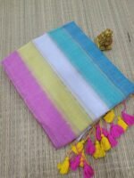 Premium Mul Cotton Sarees - Image 2