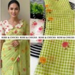 Linen Jute cotton sarees