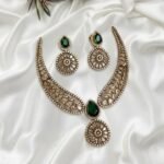 Premium & Designer Wear Neck Piece with Earring Set