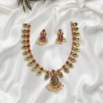 Premium & Designer Wear Neck Piece with Earring Set