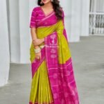Ice Cream Tussar Silk Sarees