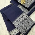 Authentic Narayanpet Cotton Sarees ( Black )