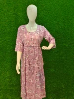 Premium Cotton anarkali kurtis