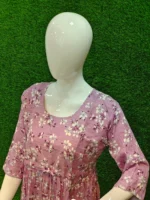 Premium Cotton anarkali kurtis - Image 2