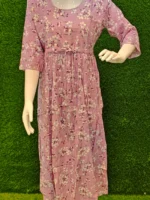 Premium Cotton anarkali kurtis - Image 3
