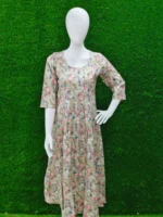 Premium Cotton anarkali kurtis