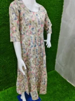 Premium Cotton anarkali kurtis - Image 3