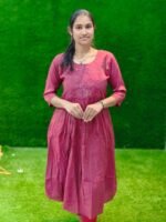 Premium Roman Silk kurtis