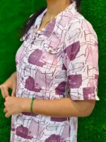 Stylish casual printed office wear kurthi - Image 4