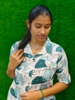 Stylish casual printed office wear kurthi - Image 2