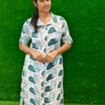 Stylish casual printed office wear kurthi