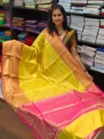 GOLDEN Elite Banaras TISSUE Silk Sarees