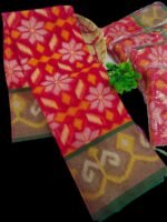 Chanderi Pochampally silkcotton Sarees - Image 3