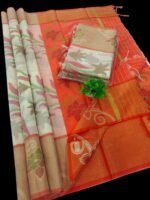 Chanderi Pochampally silkcotton Sarees - Image 2