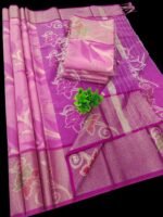 Chanderi Pochampally silkcotton Sarees - Image 2