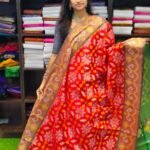 Chanderi Pochampally silkcotton Sarees