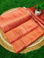 Premium COPPER SOFTY Kubera Pattu Sarees - Image 2