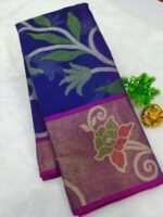 Chanderi Pochampally silkcotton Sarees - Image 3