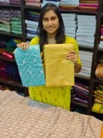 Fancy Cotton Cutwork Saree + Embroidery Blouse - Image 2