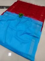 Handloom Leheriya Silk Sarees - Image 2