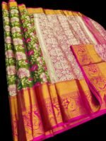 Dharmavaram Tissue Bridal Sarees - Image 3