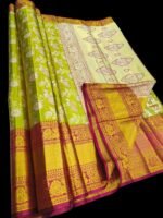 Dharmavaram Tissue Bridal Sarees - Image 2